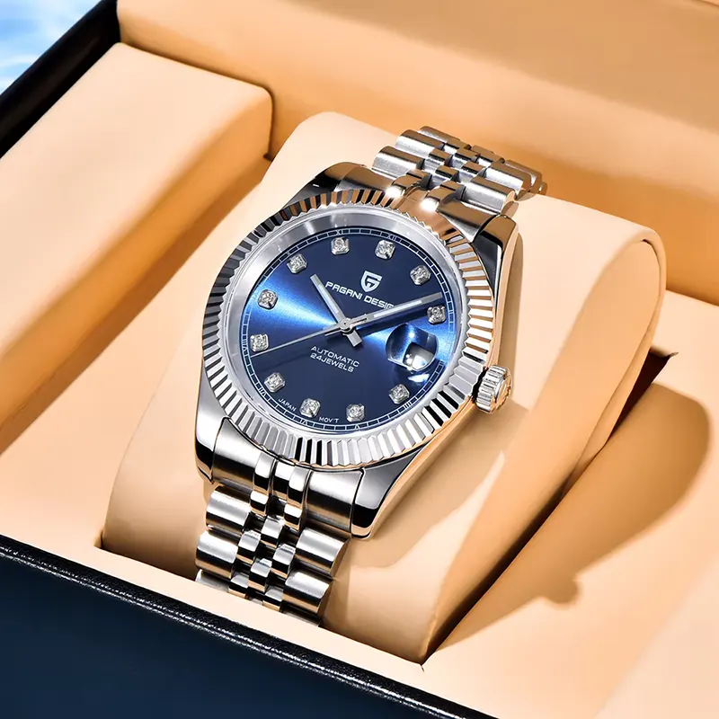 Pagani Design Datejust Japan Automatic Men's Watch- PD-1645